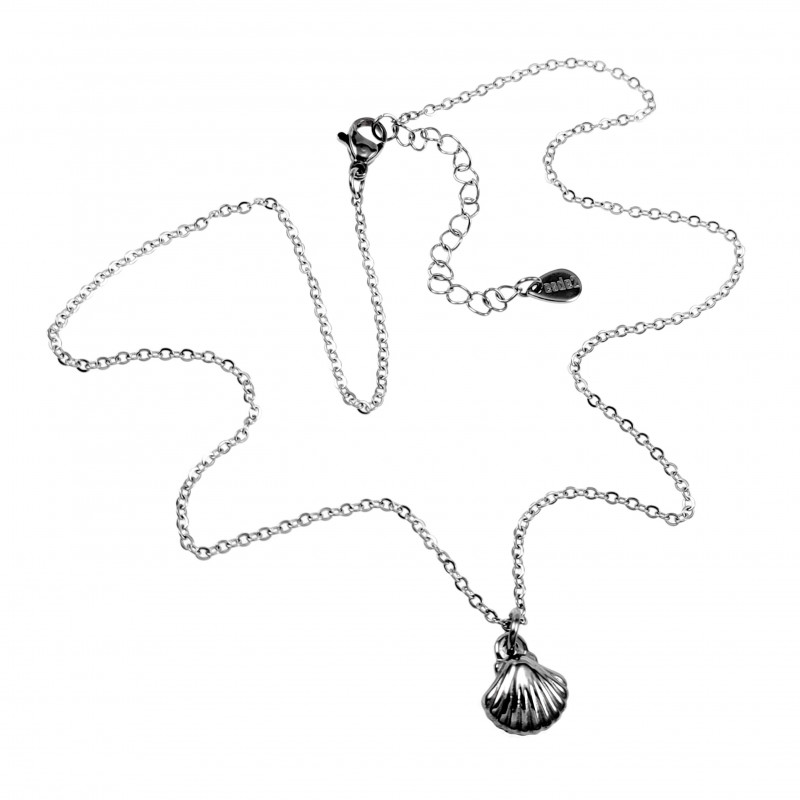 Ketting met Hanger Dames RVS Verstelbaar Halsketting met Schelphanger Ketting met Hanger Dames RVS Verstelbaar Halsketting met Schelphanger