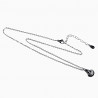 Ketting met Hanger Dames RVS Verstelbaar Halsketting met Schelphanger