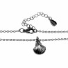 Ketting met Hanger Dames RVS Verstelbaar Halsketting met Schelphanger