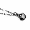 Ketting met Hanger Dames RVS Verstelbaar Halsketting met Schelphanger