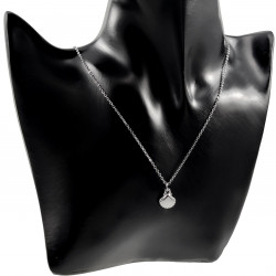 Ketting met Hanger Dames RVS Verstelbaar Halsketting met Schelphanger