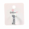 Verstelbaar Ring Dames Filigraan Design 14K Wit Goud Plating RVS
