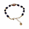 Verstelbaar Polymeerklei Armband Natuurlijke Schelp Unisex Verguld RVS