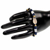 Verstelbaar Polymeerklei Armband Natuurlijke Schelp Unisex Verguld RVS
