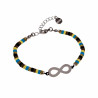 Polymeerklei Armband met Oneindigheids Hanger RVS Verstelbaar