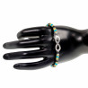 Polymeerklei Armband met Oneindigheids Hanger RVS Verstelbaar