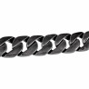 Armband Heren - Verouderde Roestvrij staal - Gourmet Schakelsarmband - Brede Armband