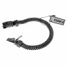 Armband Heren Gepolijst RVS Visgraat Schakelsarmband - Egyptisch Kruis