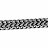 Armband Heren Gepolijst RVS Visgraat Schakelsarmband - Egyptisch Kruis