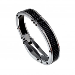 Armband Heren - Grieks Design - Gepolijst RVS - Stijve Armband - Bangle Heren