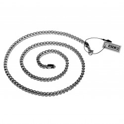 60cm x 4mm Ketting Unisex - RVS Visgraatketting - Herringbone Ketting