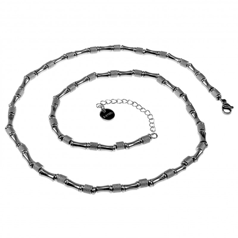 55cm x 4mm Ketting Heren - Roestvrij Staal - Verstelbaar Ketting