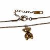 45cm Ketting Dames 18k Verguld RVS Verstelbaar Ketting met Beer Hanger