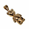 Ketting + Beer Hanger Unisex Verguld RVS Verstelbaar Slangenketting