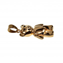 Ketting + Beer Hanger Unisex Verguld RVS Verstelbaar Slangenketting