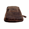 Heuptas Unisex Hunters Telefoontasje Riemtasje Bruin Buffelleer Tas