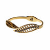Bangle Armband Dames - Blad Design Armband - Verguld Stalen