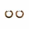 ∅20mm x 4mm Oorringen Unisex - Verguld RVS - Oorbellen Dames - Heren