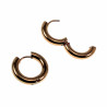 ∅20mm x 4mm Oorringen Unisex - Verguld RVS - Oorbellen Dames - Heren