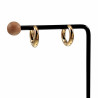 ∅20mm x 4mm Oorringen Unisex - Verguld RVS - Oorbellen Dames - Heren