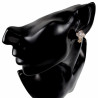 Clip-on Oorbellen met Zirkonia's Dames - Bloem Design - Gold Plating