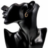 Oorbellen - Earrings - Verguld RVS - Drie Stuks Oorringen Unisex