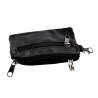 Langwerpig Sleuteletui Portemonnee Dames - Zwart Leren - Autosleutel Etui Unisex - Sleuteltasje Heren