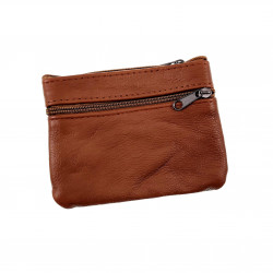 Sleuteletui Portemonnee Bruin Leren Autosleutel Etui Unisex Sleuteltasje