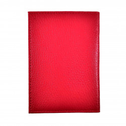 Paspoorthoes - Rood Leren - Paspoorthouder Reis Passport Cover Unisex