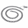 60cm x 8,5mm Cubaanse Ketting Unisex - Gepolijste RVS Schakelsketting