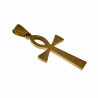 Egyptische Kruis Hanger Unisex Verguld Geborsteld RVS Ankh-Kruishanger