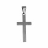 40cm x 20mm Kruis Hanger Unisex - Geborsteld RVS - Kruishanger Dames - Heren