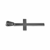 40cm x 20mm Kruis Hanger Unisex - Geborsteld RVS - Kruishanger Dames - Heren