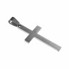35mm x 18mm Kruis Hanger Unisex - Geborsteld RVS - Kruishanger Dames - Heren