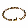 19cm x 6,5mm Cubaanse Armband Unisex - Verguld RVS - Schakelarmband
