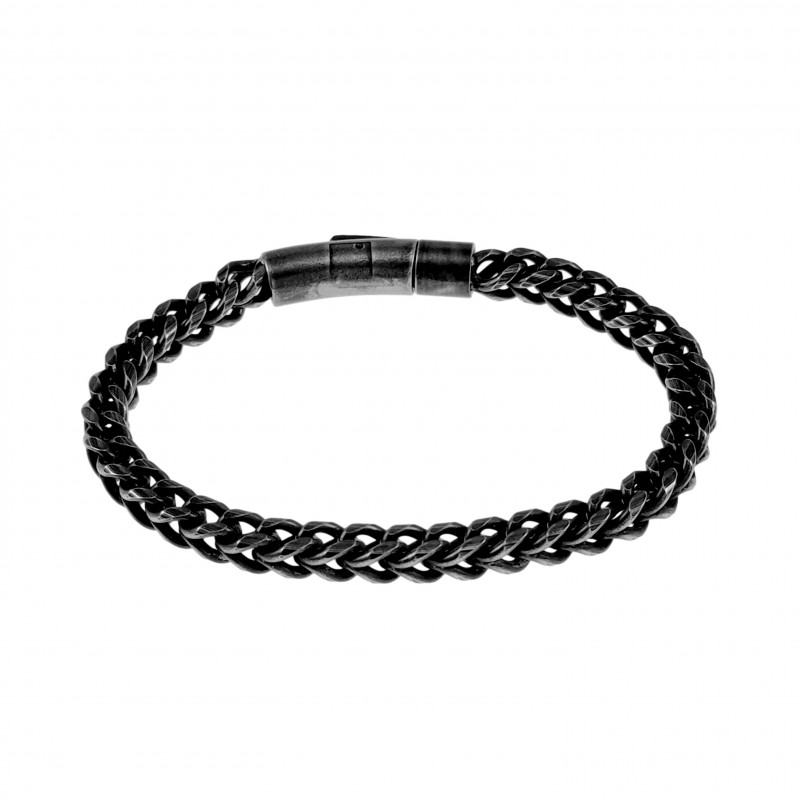 Armband Heren - Verouderde RVS - Visgraat Schakelarmband