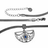 47cm x 3mm Ketting Dames Gepolijst RVS Platte Slangenketting met Hanger