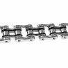 Zilverkleur-Zwart Roestvrijstalen Fiets Ketting Armband
