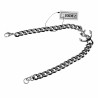 Armband Heren - Gepolist RVS - Cubaanse Schakelarmband met Anker