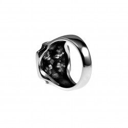 Ring Heren - Gepolijst RVS - Maltezer Zegelring - Ring met Kruis
