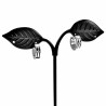 ∅13mm x 4mm Oorbellen Unisex - Gepolijst RVS - Oorringen Dames en Heren