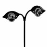 Clip-on Oorbellen Oorclips Groene Zirkoniasteen Ovale Oorbellen Dames