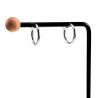 ∅18mm Clip Oorringen Unisex - Gepolijst RVS - Fake Oorbellen