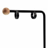 ∅13mm x 4mm Oorringen met Streep Unisex - Zand-Design - Gepolijst RVS