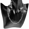 47cm Oneindigheid Ketting Dames - RVS Verstelbaar Anker Schakelketting
