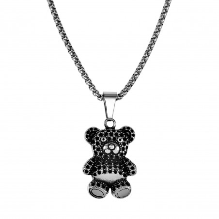 60cm x 3mm Jasseron Ketting + Beer Hanger Kettimg Unisex - RVS