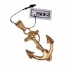 Anker Hanger Heren - Verguld RVS - Nautische Hanger - Ankerhanger