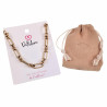 50cm Ketting Dames - RVS 14K Goud Plated - Ovale Schakel - Verstelbaar