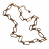 50cm Ketting Dames - RVS 14K Goud Plated - Ovale Schakel - Verstelbaar