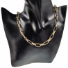 50cm Ketting Dames - RVS 14K Goud Plated - Ovale Schakel - Verstelbaar